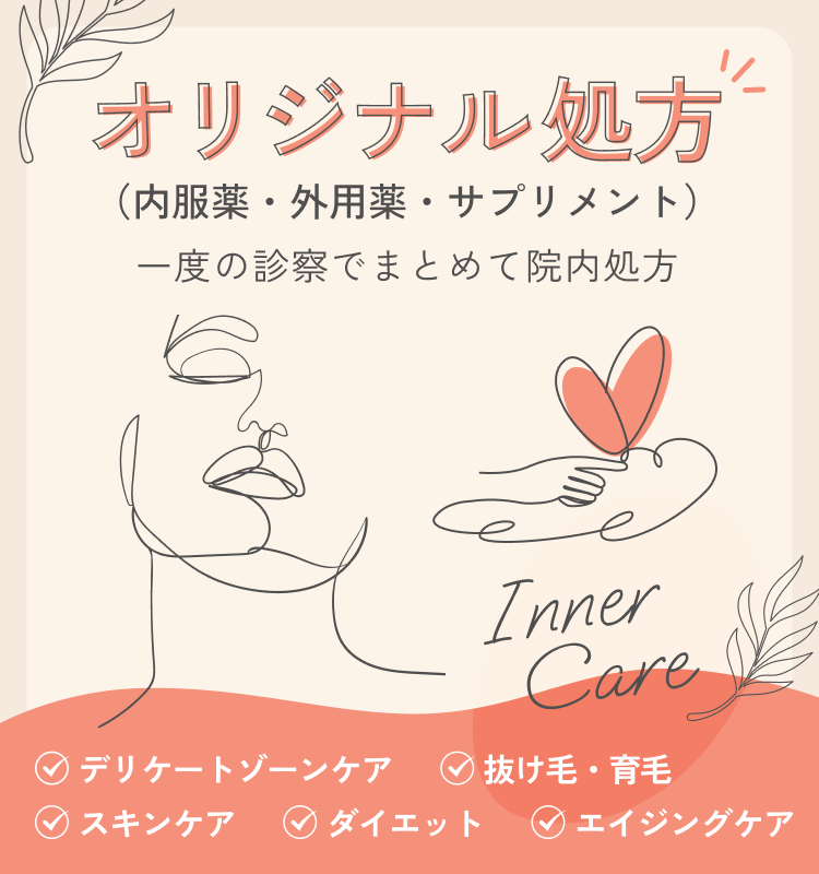 オリジナル処方（内服薬・外用薬）